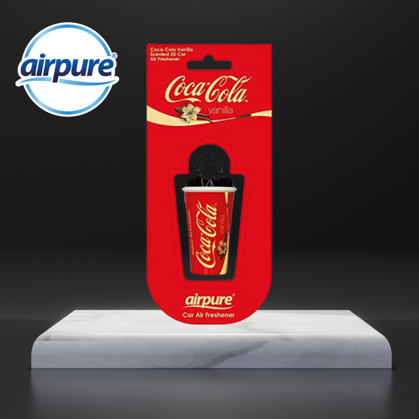 Airpure Scented Car Air Freshener Coca Cola Vanilla
