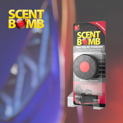 Scent Bomb Vent-clip Air Freshener Black Cherry