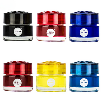 Aroma Car -  Gel - Glass Air Fresheners