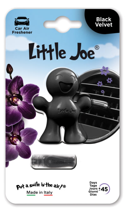 Little Joe Lüftungsclip aus schwarzem Samt